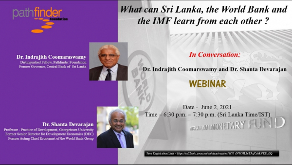  What can Sri Lanka, the World Bank and the IMF learn from each other?